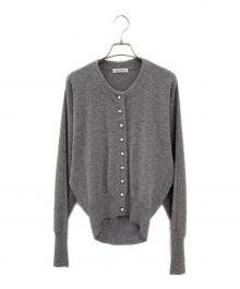 MADISON BLUE（マディソンブルー）の古着「DOLMAN SLEEVE CD CASHMERE」｜グレー