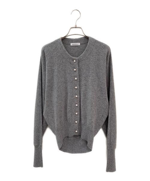 MADISON BLUE（マディソンブルー）MADISON BLUE (マディソンブルー) DOLMAN SLEEVE CD CASHMERE グレー サイズ:01（S）の古着・服飾アイテム
