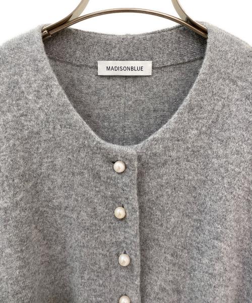 MADISON BLUE（マディソンブルー）MADISON BLUE (マディソンブルー) DOLMAN SLEEVE CD CASHMERE グレー サイズ:01（S）の古着・服飾アイテム