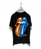 Spring Fordスプリング フォード）の古着「80s ROLLING STONESヴィンテージバンドTシャツ」｜ブラック