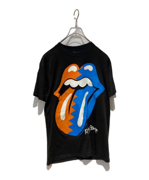 Spring Ford（スプリング フォード）Spring Ford (スプリング フォード) 80s ROLLING STONESヴィンテージバンドTシャツ ブラック サイズ:Ｌの古着・服飾アイテム