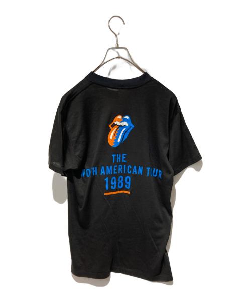Spring Ford（スプリング フォード）Spring Ford (スプリング フォード) 80s ROLLING STONESヴィンテージバンドTシャツ ブラック サイズ:Ｌの古着・服飾アイテム