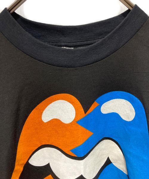 Spring Ford（スプリング フォード）Spring Ford (スプリング フォード) 80s ROLLING STONESヴィンテージバンドTシャツ ブラック サイズ:Ｌの古着・服飾アイテム