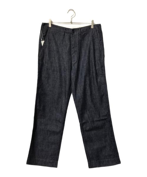 CORONA（コロナ）CORONA (コロナ) M.V.P. (エムブイイピー) CHINO PANTS インディゴ サイズ:Lの古着・服飾アイテム