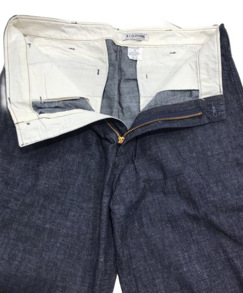 CORONA（コロナ）CORONA (コロナ) M.V.P. (エムブイイピー) CHINO PANTS インディゴ サイズ:Lの古着・服飾アイテム