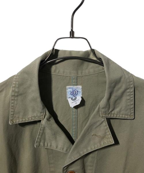 POST O'ALLS（ポストオーバーオールズ）POST O'ALLS (ポストオーバーオールズ) カバーオール オリーブ サイズ:SIZE Mの古着・服飾アイテム