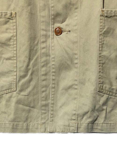 POST O'ALLS（ポストオーバーオールズ）POST O'ALLS (ポストオーバーオールズ) カバーオール オリーブ サイズ:SIZE Mの古着・服飾アイテム