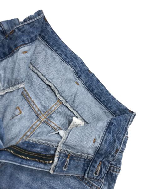 CONVERSE TOKYO（コンバーストウキョウ）CONVERSE TOKYO (コンバーストウキョウ) 【HL】DOUBLE WAIST WIDE DENIM PANTS/デニムパンツ ブルー サイズ:3の古着・服飾アイテム