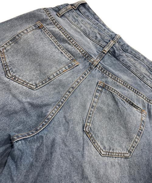 CONVERSE TOKYO（コンバーストウキョウ）CONVERSE TOKYO (コンバーストウキョウ) 【HL】DOUBLE WAIST WIDE DENIM PANTS/デニムパンツ ブルー サイズ:3の古着・服飾アイテム