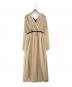 CLANE（クラネ）の古着「DOT SHEER CACHECOEUR ONEPIECE」｜ベージュ
