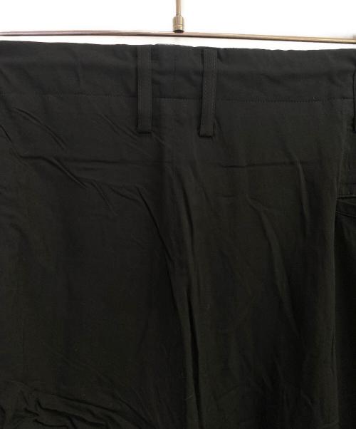 Yohji Yamamoto pour homme（ヨウジヤマモト プールオム）Yohji Yamamoto pour homme (ヨウジヤマモト プールオム) S-TAPERED TUCK PANT ブラック サイズ:2の古着・服飾アイテム