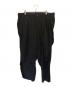 Yohji Yamamoto pour homme（ヨウジヤマモト プールオム）の古着「S-TAPERED TUCK PANT」｜ブラック