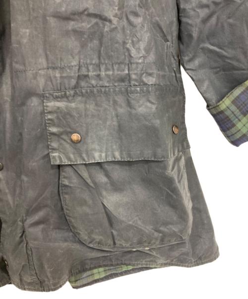 Barbour（バブアー）Barbour (バブアー) LINED DURHAM オイルドジャケット グレー サイズ:C38/97CMの古着・服飾アイテム
