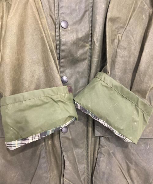 Barbour（バブアー）Barbour (バブアー) BORDER オイルドジャケット オリーブ サイズ:C46/117CMの古着・服飾アイテム