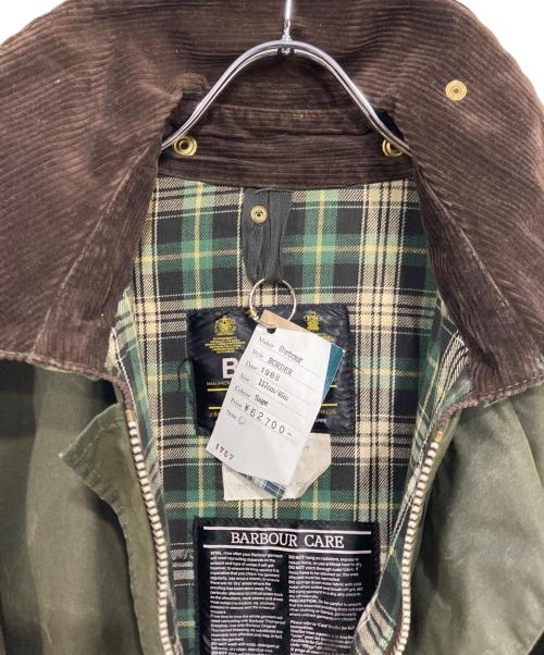 Barbour（バブアー）Barbour (バブアー) BORDER オイルドジャケット オリーブ サイズ:C46/117CMの古着・服飾アイテム