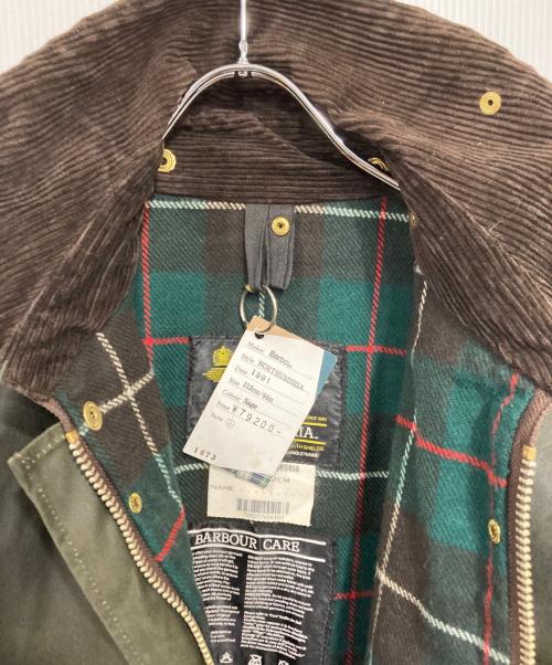 Barbour（バブアー）Barbour (バブアー) NORTHUMBRIA オイルドジャケット オリーブ サイズ:C44/112CMの古着・服飾アイテム