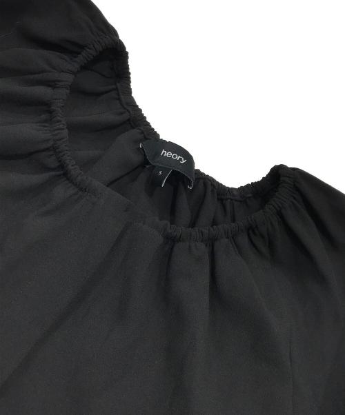 theory（セオリー）theory (セオリー) Prime Georgette Button Front Blouse/長袖ブラウス ブラック サイズ:Sの古着・服飾アイテム