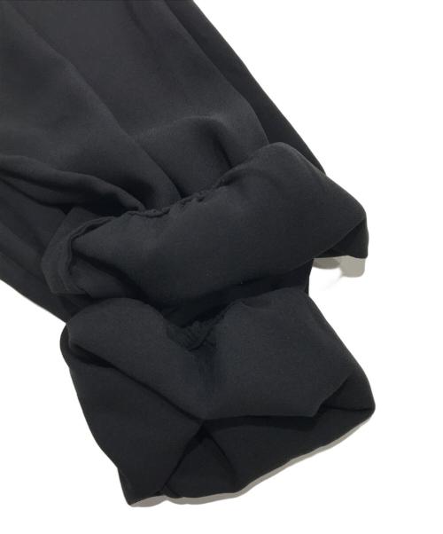 theory（セオリー）theory (セオリー) Prime Georgette Button Front Blouse/長袖ブラウス ブラック サイズ:Sの古着・服飾アイテム