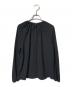 theory（セオリー）の古着「Prime Georgette Button Front Blouse/長袖ブラウス」｜ブラック