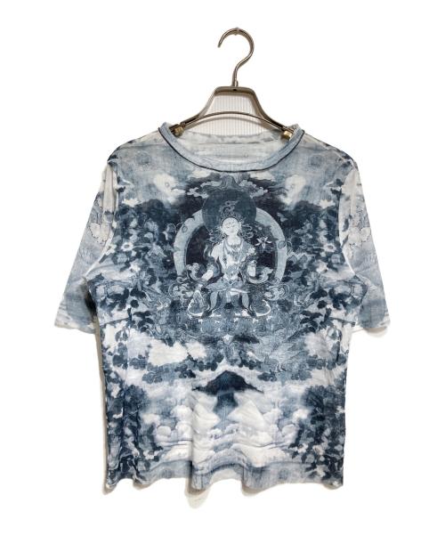 VIVIENNE TAM（ヴィヴィアンタム）VIVIENNE TAM (ヴィヴィアンタム) Monotone buddha/半袖カットソー グレー サイズ:38の古着・服飾アイテム