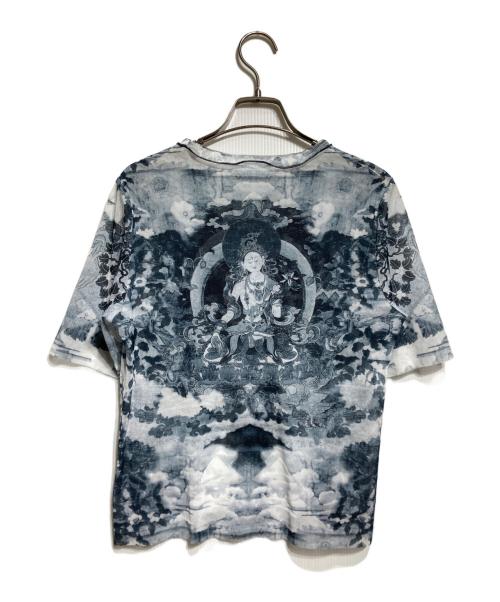 VIVIENNE TAM（ヴィヴィアンタム）VIVIENNE TAM (ヴィヴィアンタム) Monotone buddha/半袖カットソー グレー サイズ:38の古着・服飾アイテム