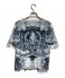 VIVIENNE TAM (ヴィヴィアンタム) Monotone buddha/半袖カットソー グレー サイズ:38：23000円