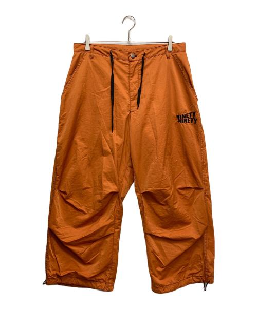 9090（9090）9090 (9090) バルーンカーゴパンツ オレンジ サイズ:Lの古着・服飾アイテム