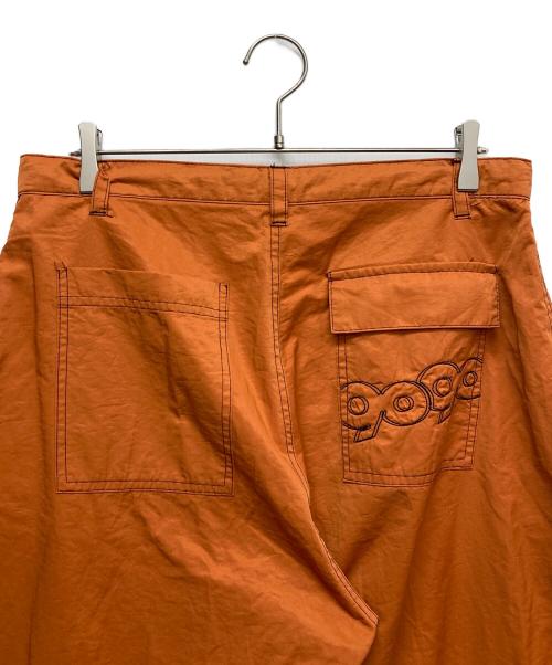 9090（9090）9090 (9090) バルーンカーゴパンツ オレンジ サイズ:Lの古着・服飾アイテム