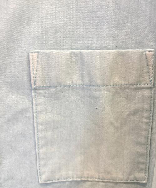 MARNI（マルニ）MARNI (マルニ) ガーメントダイコットンシャツ ライトブルー サイズ:46の古着・服飾アイテム
