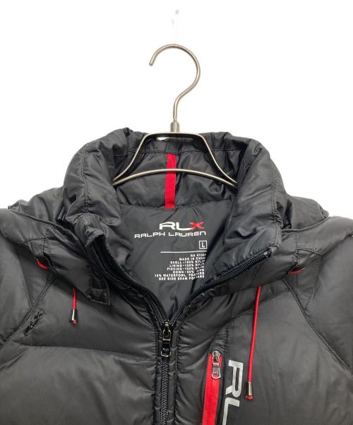 RLX RALPH LAUREN（アールエルエックスラルフローレン）RLX RALPH LAUREN (アールエルエックスラルフローレン) ダウンコート ブラック サイズ:Lの古着・服飾アイテム