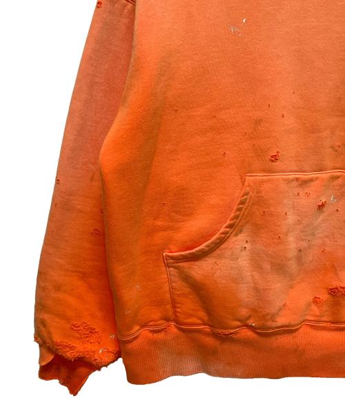 SAINT MICHAEL（セントマイケル）SAINT MICHAEL (セントマイケル) BerBerJin (ベンベルジン) BB DBL FACE HOODIE/SAINT オレンジ サイズ:Lの古着・服飾アイテム