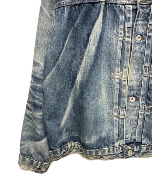 SAINT MICHAEL（セントマイケル）SAINT MICHAEL (セントマイケル) BerBerJin (ベンベルジン) DENIM JACKET DAMAGE インディゴ サイズ:XLの古着・服飾アイテム