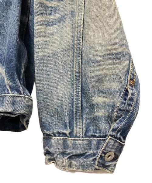 SAINT MICHAEL（セントマイケル）SAINT MICHAEL (セントマイケル) BerBerJin (ベンベルジン) DENIM JACKET DAMAGE インディゴ サイズ:XLの古着・服飾アイテム