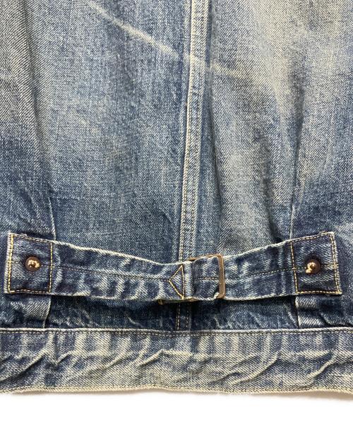 SAINT MICHAEL（セントマイケル）SAINT MICHAEL (セントマイケル) BerBerJin (ベンベルジン) DENIM JACKET DAMAGE インディゴ サイズ:XLの古着・服飾アイテム