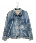 SAINT MICHAEL（セントマイケル）の古着「DENIM JACKET DAMAGE」｜インディゴ