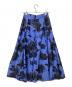 ERDEM (アーデム) フローラルプリント コットンポプリン スカート ブルー サイズ:40：8000円