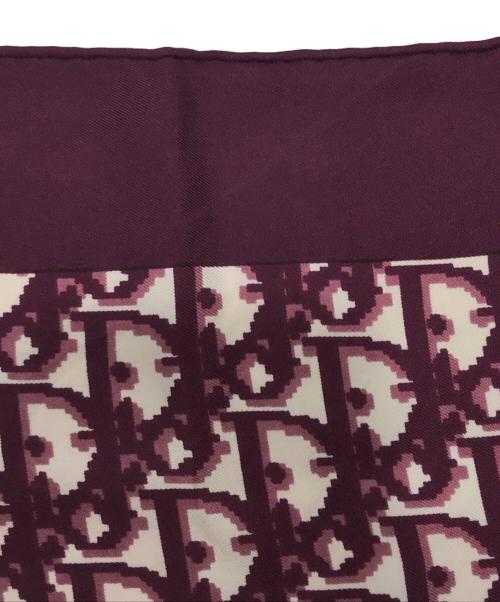 Christian Dior（クリスチャン ディオール）Christian Dior (クリスチャン ディオール) シルクスカーフ パープルの古着・服飾アイテム