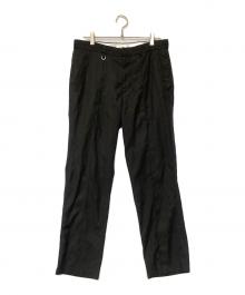 THE CRIMIE（ザ クライミー）の古着「SUITS SATIN LINE PANTS」｜ブラック