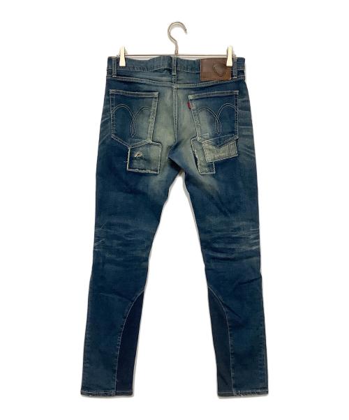 glamb（グラム）glamb (グラム) The Rolling Stones unplugged denim pants インディゴ サイズ:3の古着・服飾アイテム