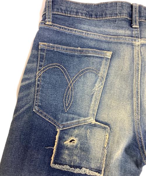 glamb（グラム）glamb (グラム) The Rolling Stones unplugged denim pants インディゴ サイズ:3の古着・服飾アイテム