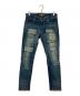 glamb（グラム）の古着「The Rolling Stones unplugged denim pants」｜インディゴ