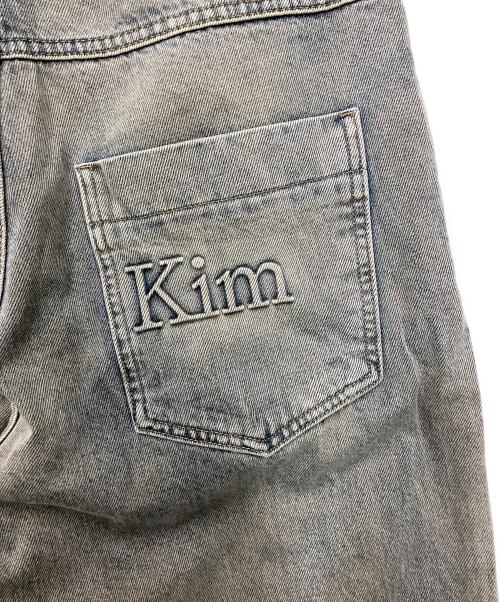 Matin Kim（マーティン キム）Matin Kim (マーティン・キム) Distressed baggy jeans ブルー サイズ:Mの古着・服飾アイテム