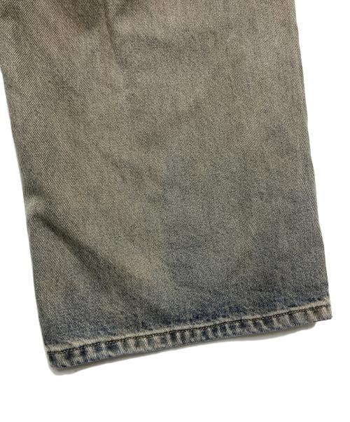 Matin Kim（マーティン キム）Matin Kim (マーティン・キム) Distressed baggy jeans ブルー サイズ:Mの古着・服飾アイテム