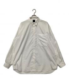 DAIWA PIER39（ダイワ ピア39）の古着「TECH REGULAR COLLAR SHIRT L/S SOLID」｜ホワイト