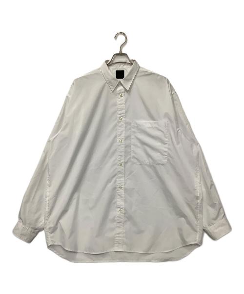 DAIWA PIER39（ダイワ ピア39）DAIWA PIER39 (ダイワ ピア39) TECH REGULAR COLLAR SHIRT L/S SOLID ホワイト サイズ:XLの古着・服飾アイテム