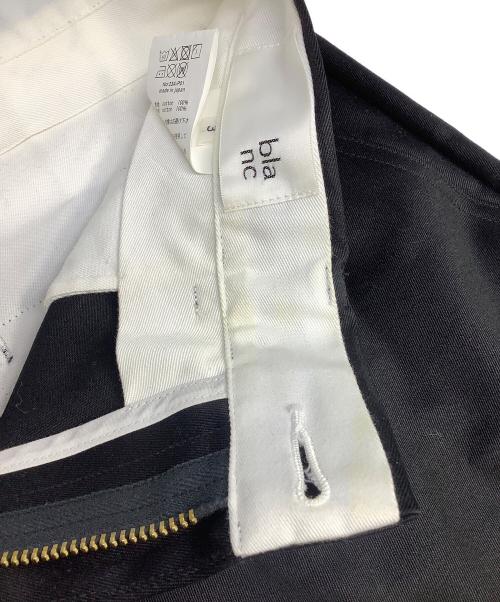 BLANC（ブラン）blanc (ブラン) west point(wide) high twist gabardine type ブラック サイズ:3の古着・服飾アイテム