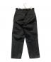 中古・古着 blanc (ブラン) west point(wide) high twist gabardine type ブラック サイズ:3：7000円