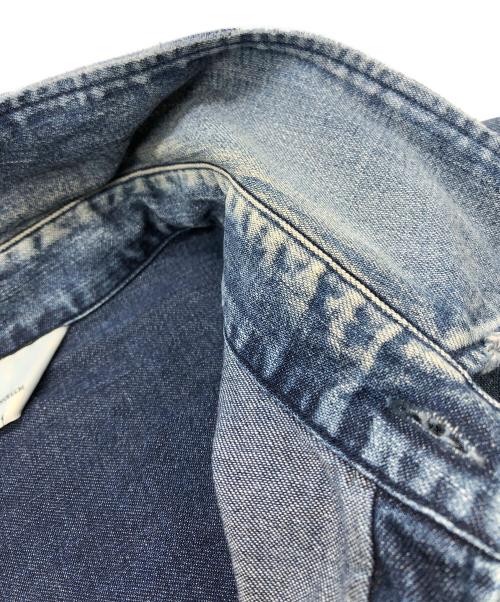 ANCELLM（アンセルム）ANCELLM (アンセルム) DRESS DENIM SHIRT インディゴ サイズ:3の古着・服飾アイテム