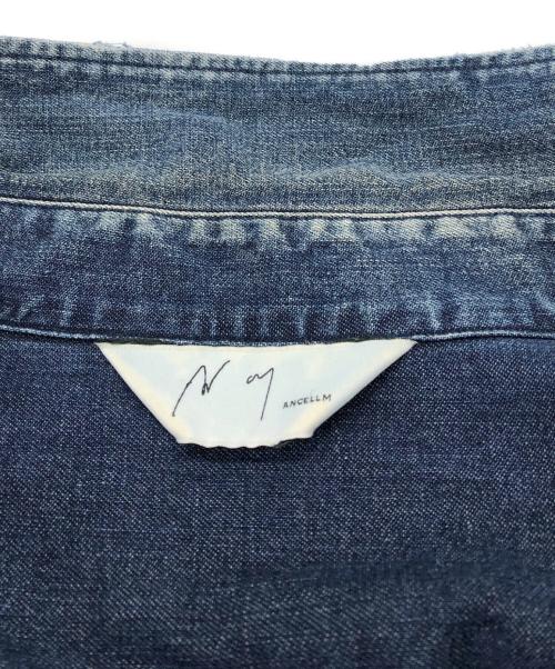 ANCELLM（アンセルム）ANCELLM (アンセルム) DRESS DENIM SHIRT インディゴ サイズ:3の古着・服飾アイテム