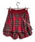 HEIHEI (ヘイヘイ) プリーツミニショートパンツ/Pleated mini shorts レッド サイズ:－：10000円